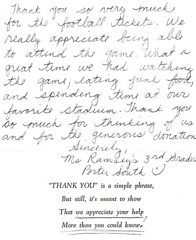 Bowl 2009 Testimonials